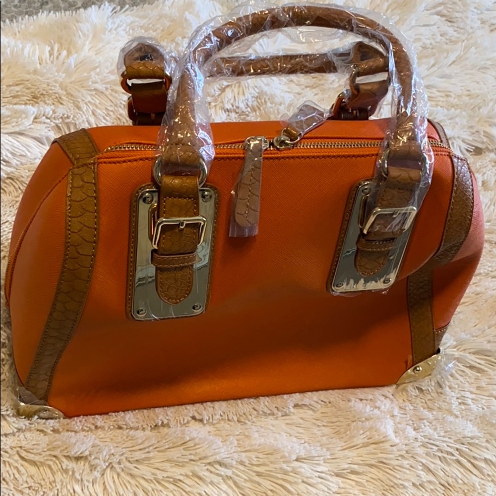 Orange Aldo purse brand new
